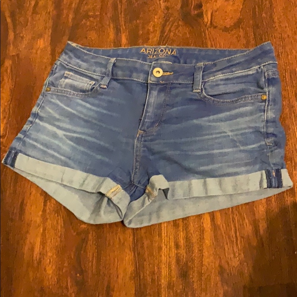 Blue wash Arizona shorts